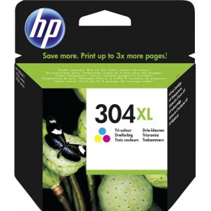 Μελάνι HP 304XL Tri-Color N9K07AE